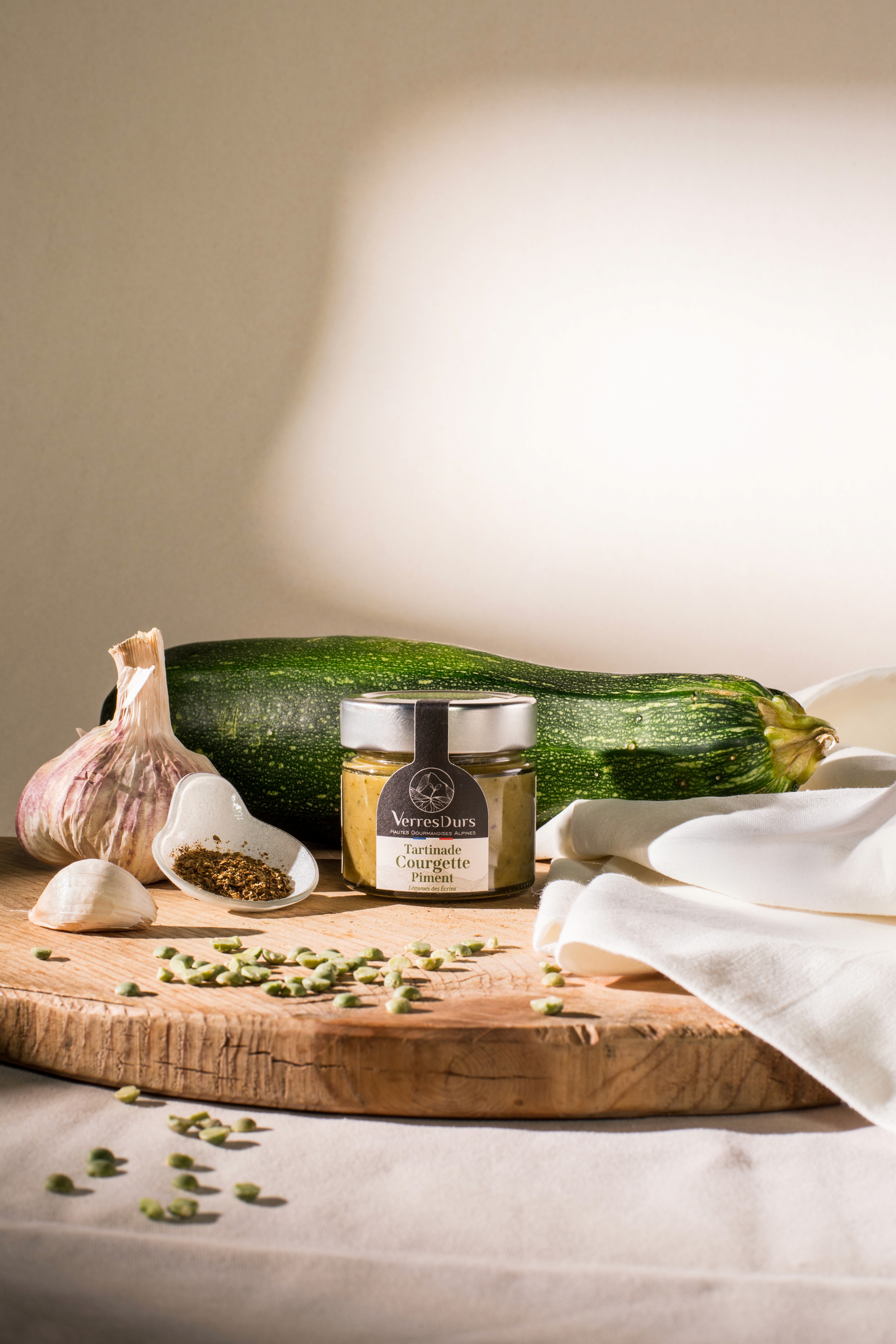 Tartinade de courgette des Ecrins