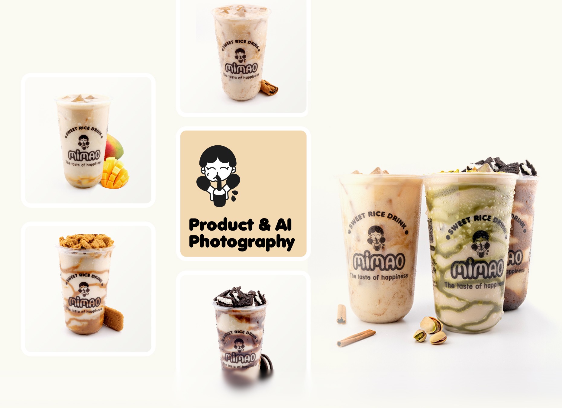 Product photography with AI editing