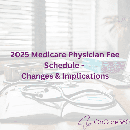 2025 Changes In The Physician Fee Schedule OnCare360 2025 changes in the physician fee schedule oncare360