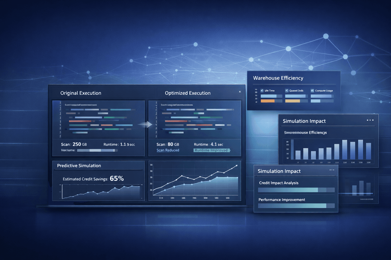 Snowflake Query Optimization Without Guesswork: How Simulation Improves Performance and Reduces Credits