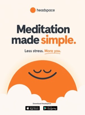 Headspace ad: Meditation made simple