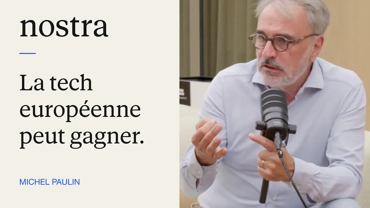 Michel Paulin évoque la souveraineté numérique européenne, du cloud à l’intelligence artificielle et au quantique.