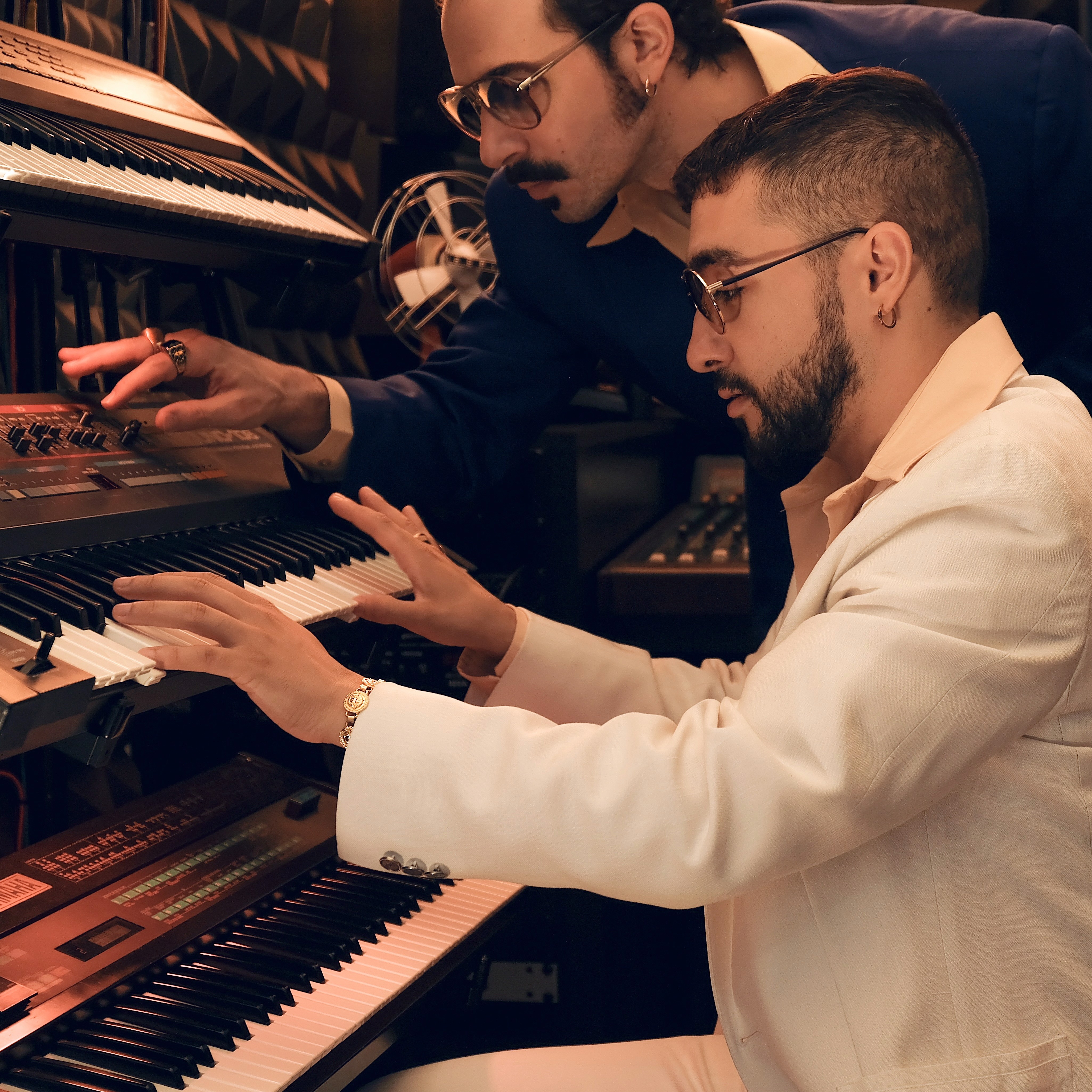 Dabeull and Sofiane Pamart, the duo behind the album LOVING LIFE