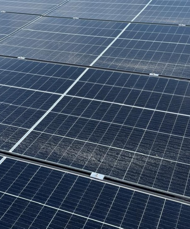 Reziduuri pe panouri