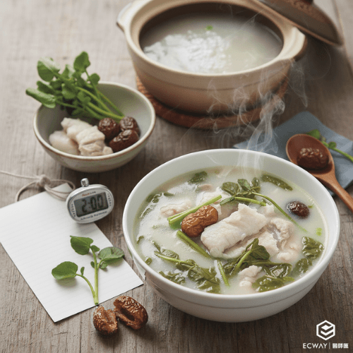 西洋菜蜜棗生魚湯