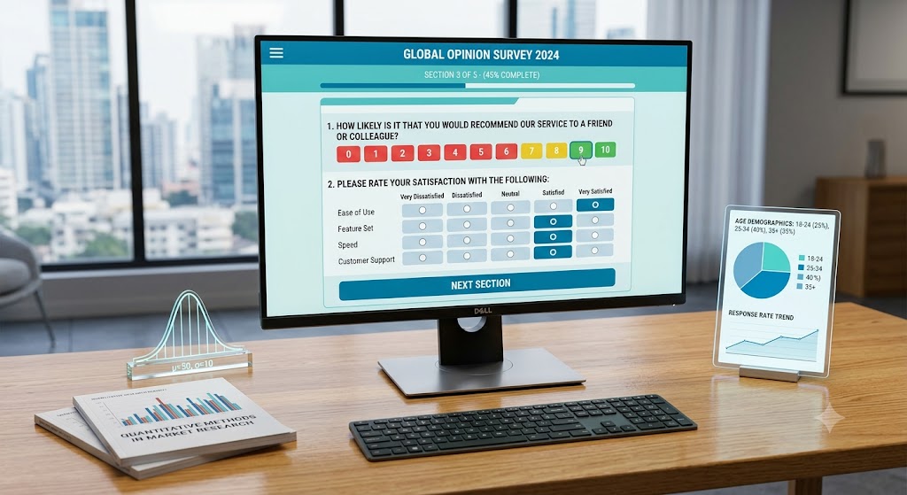 Online quantitative research