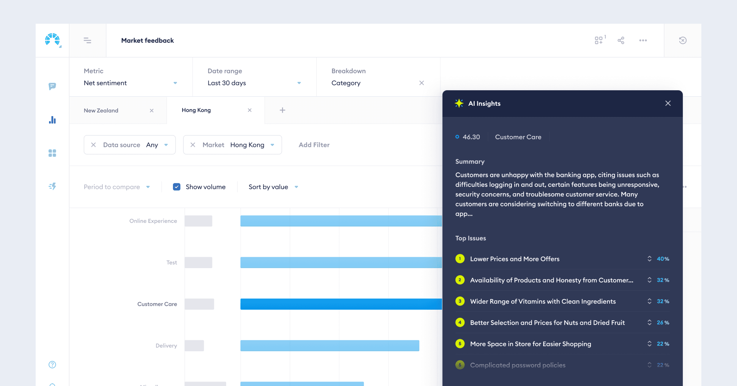 Homescreen with open bottom drawer