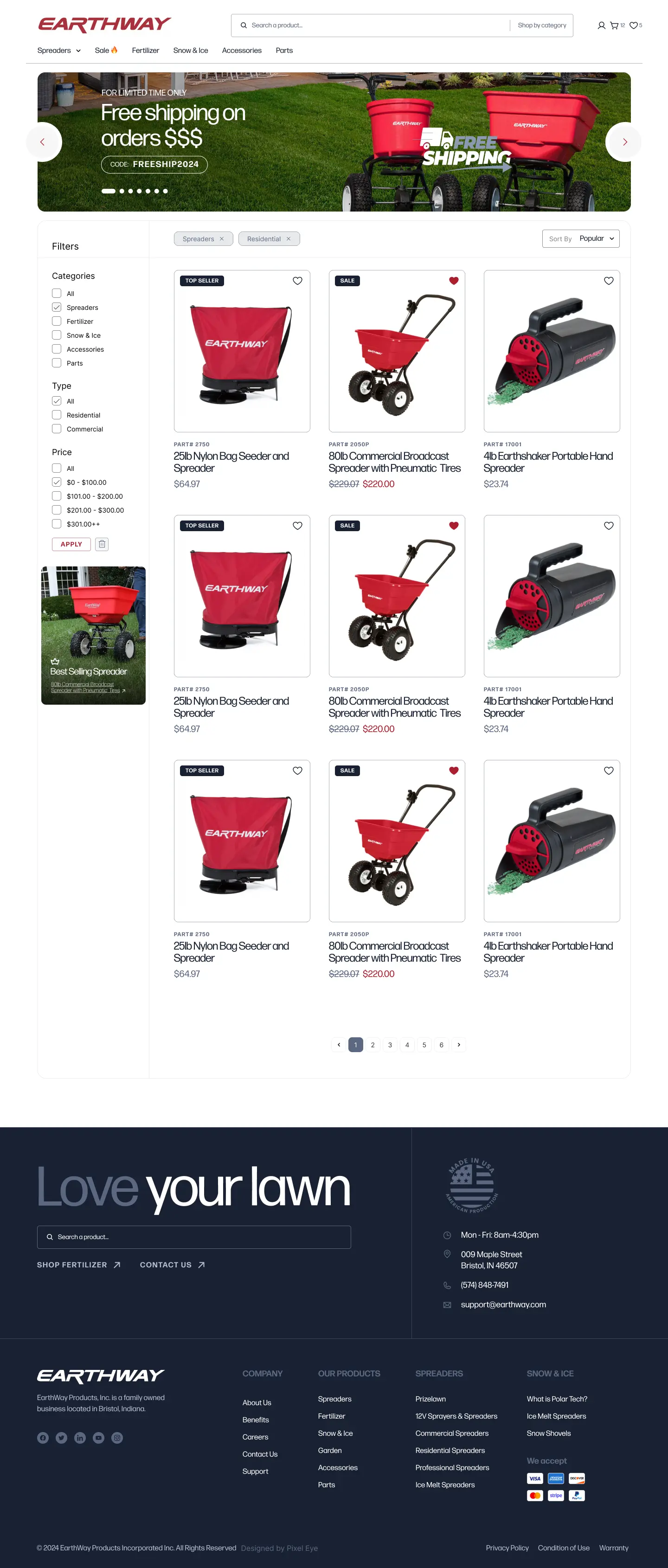 Menu layout featuring various flower arrangements and prices, with a focus on red floral options.