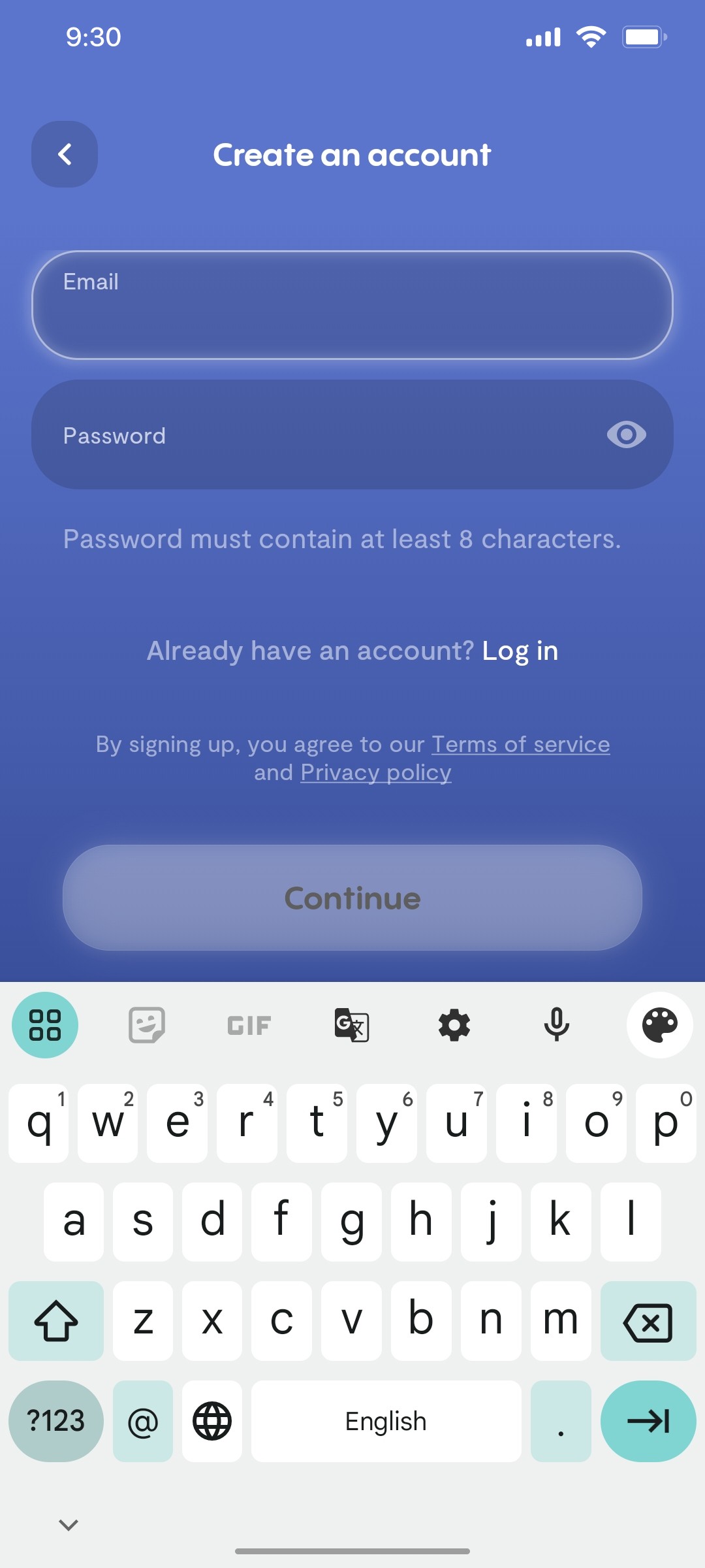 Replika Create Account 1