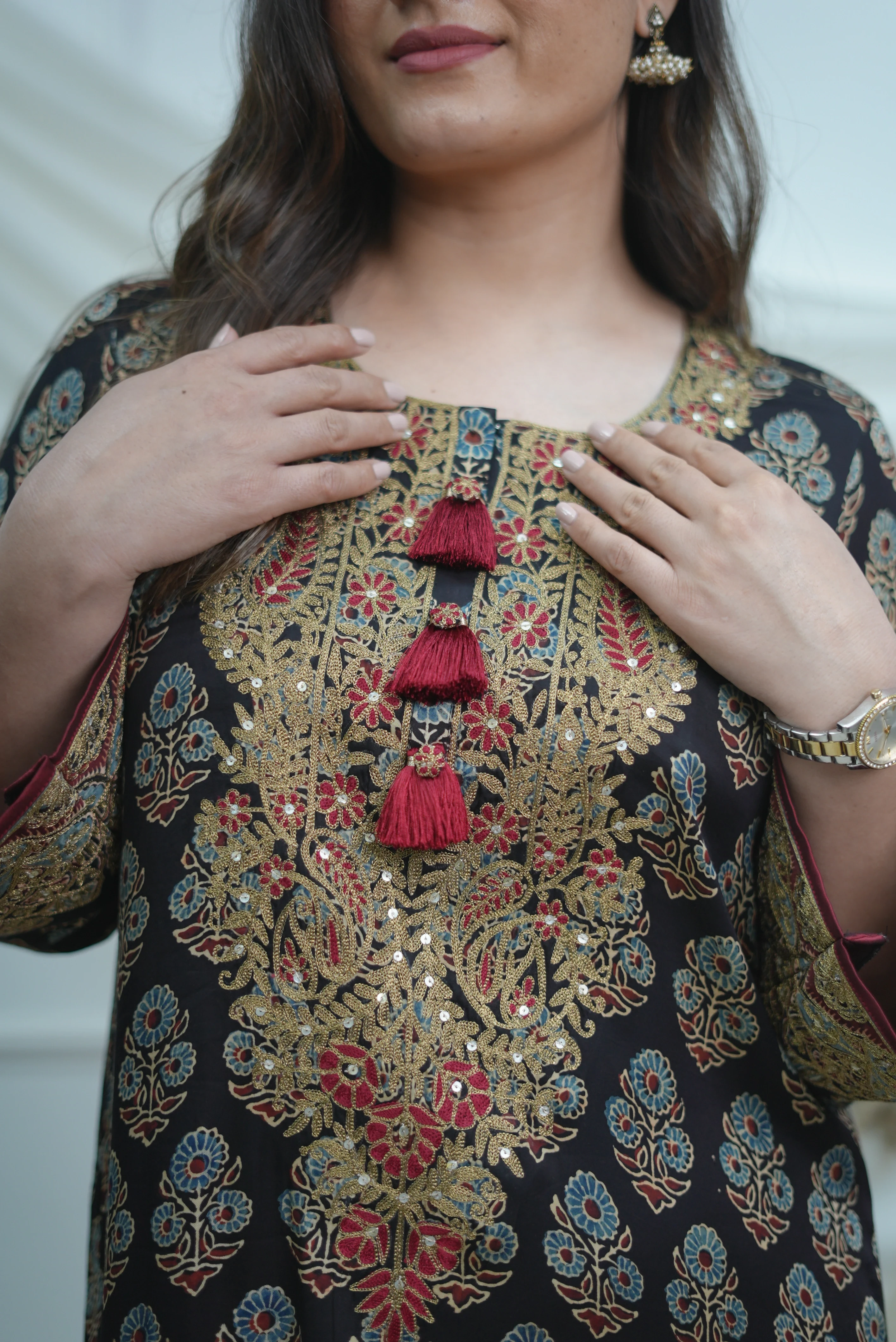 The Shab-e-Zar Co-ord Set thumbnail 3