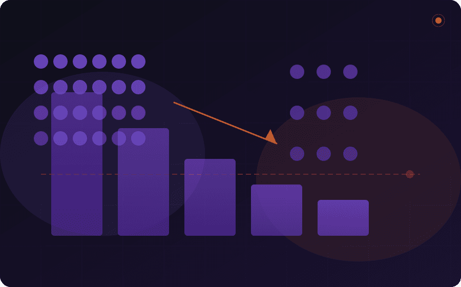 Gesetzliche Rente in Deutschland erklärt von DYNO. Anzahl Beitragszahler auf einen Renter sinkt.