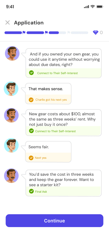 Mobile UI