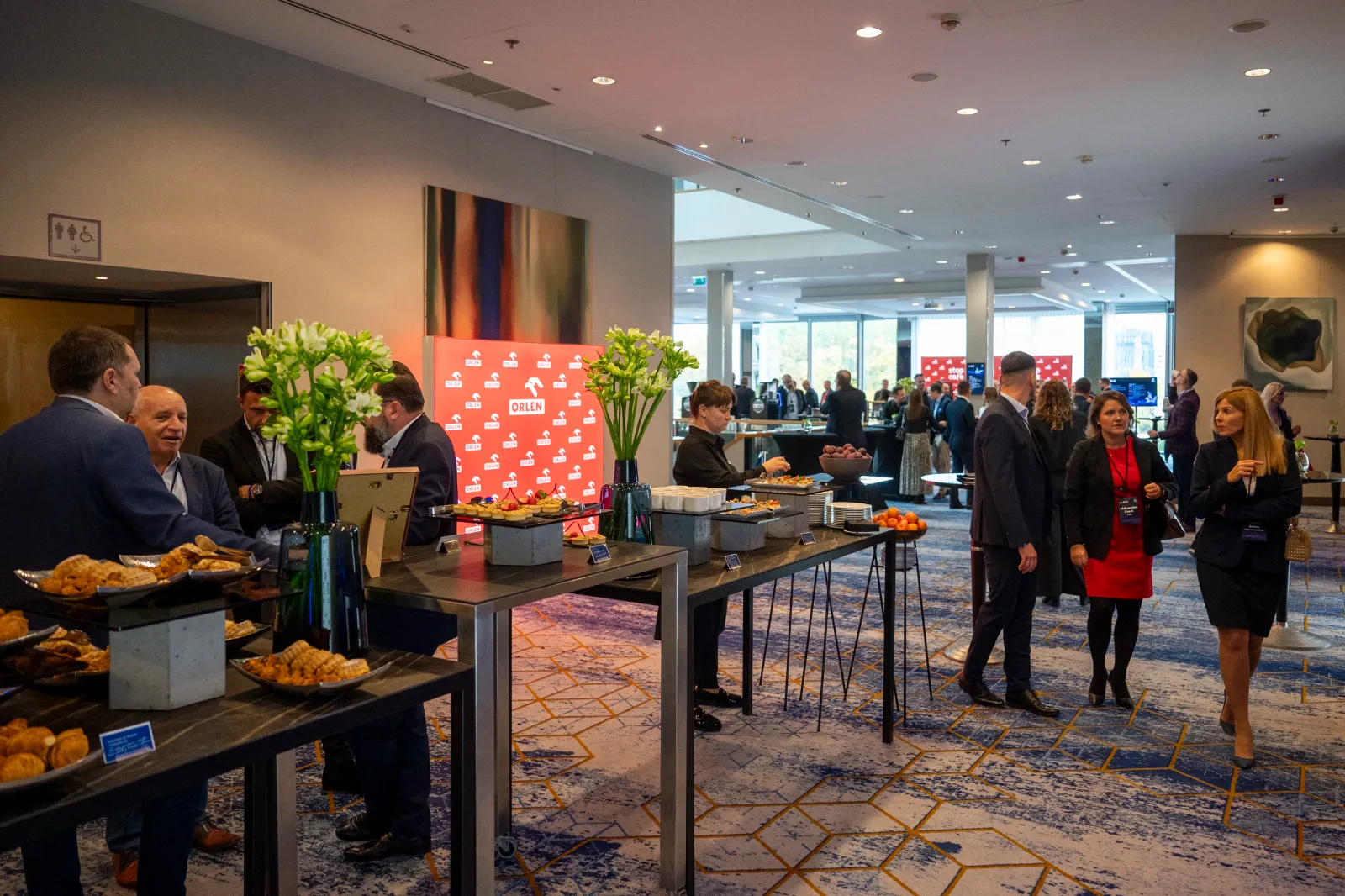 ORLEN Gas Meeting 13, lounge zone and catering
