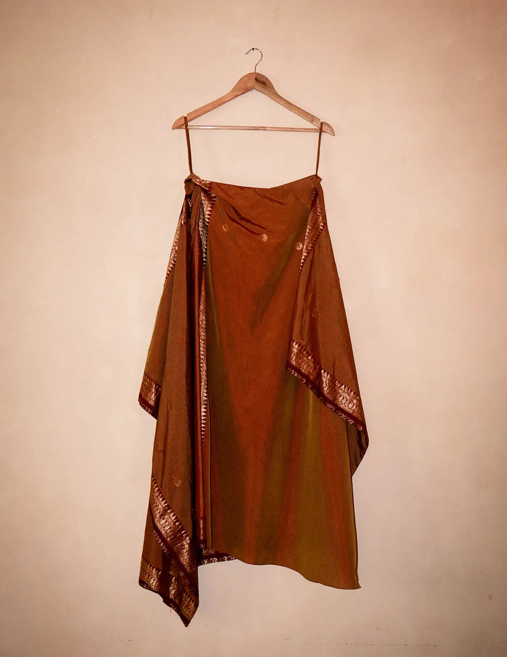 Guljhaam,&nbsp;our one-of-akind drape skirt,&nbsp;reimagines traditional draping for the modern woman. 