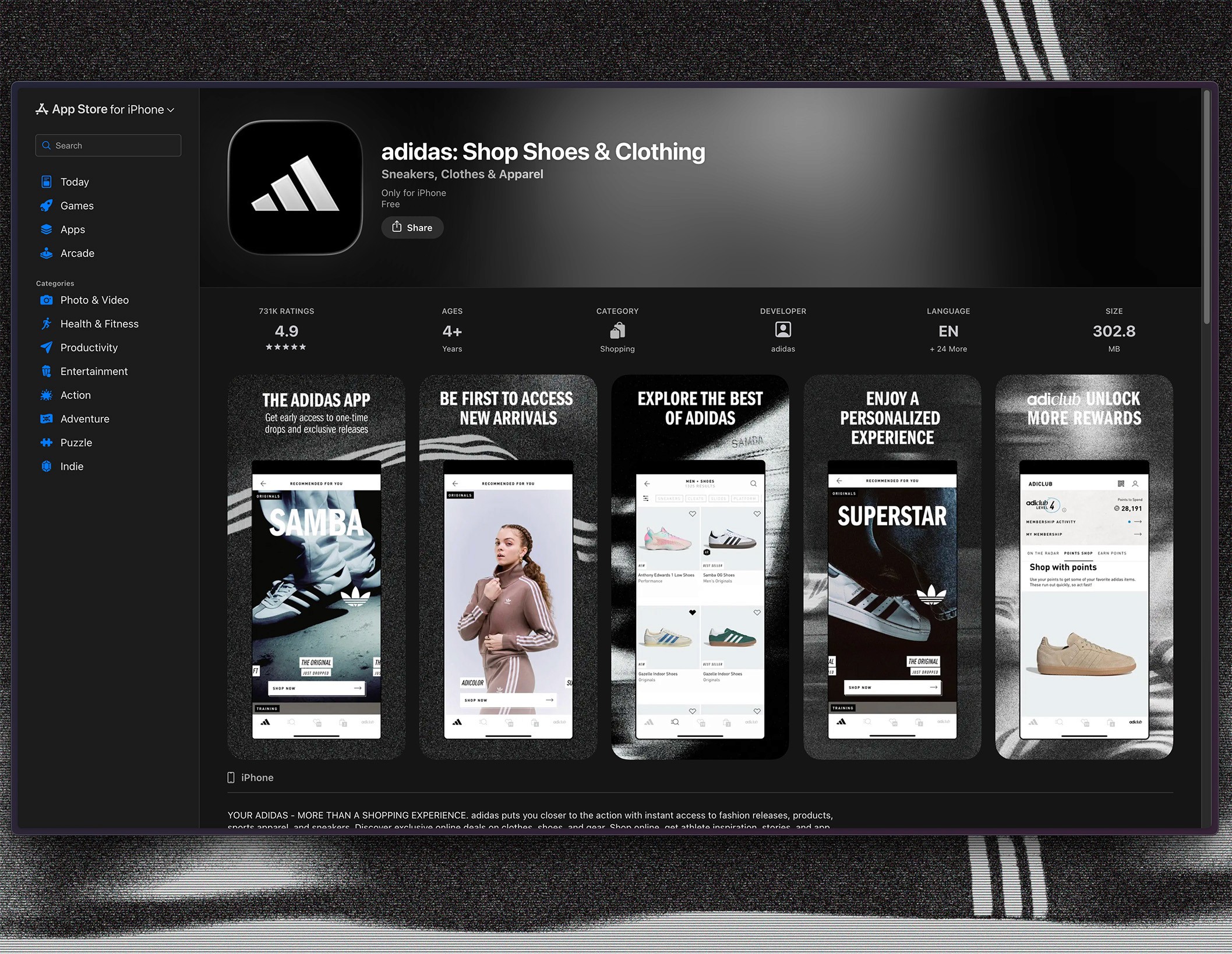 Apple App Store Screenshot