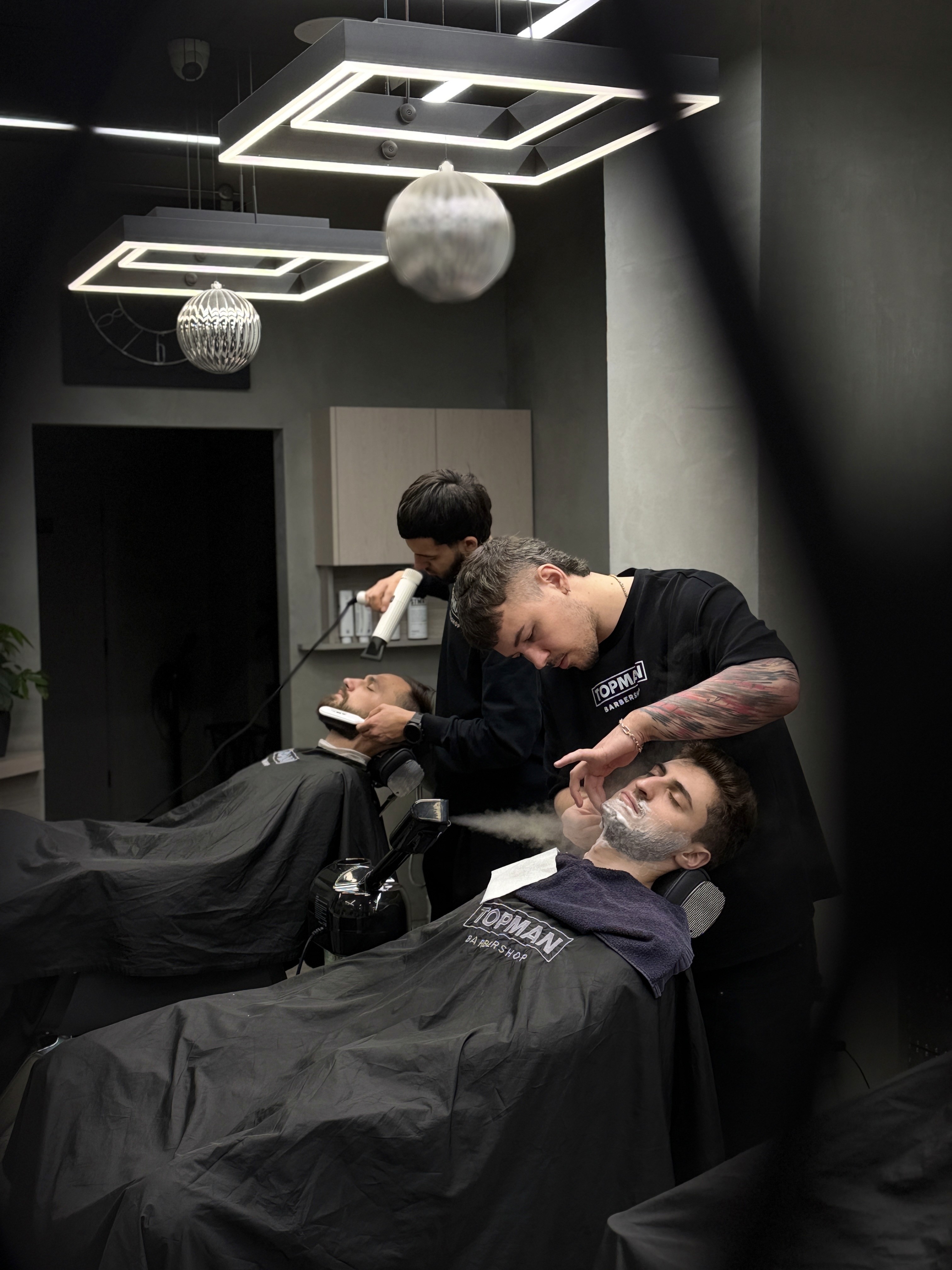 Topman barber at work