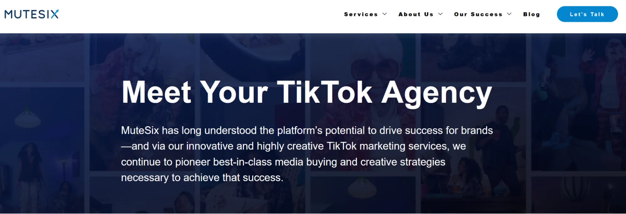 TikTok Performance Marketing Agency - Mutesix