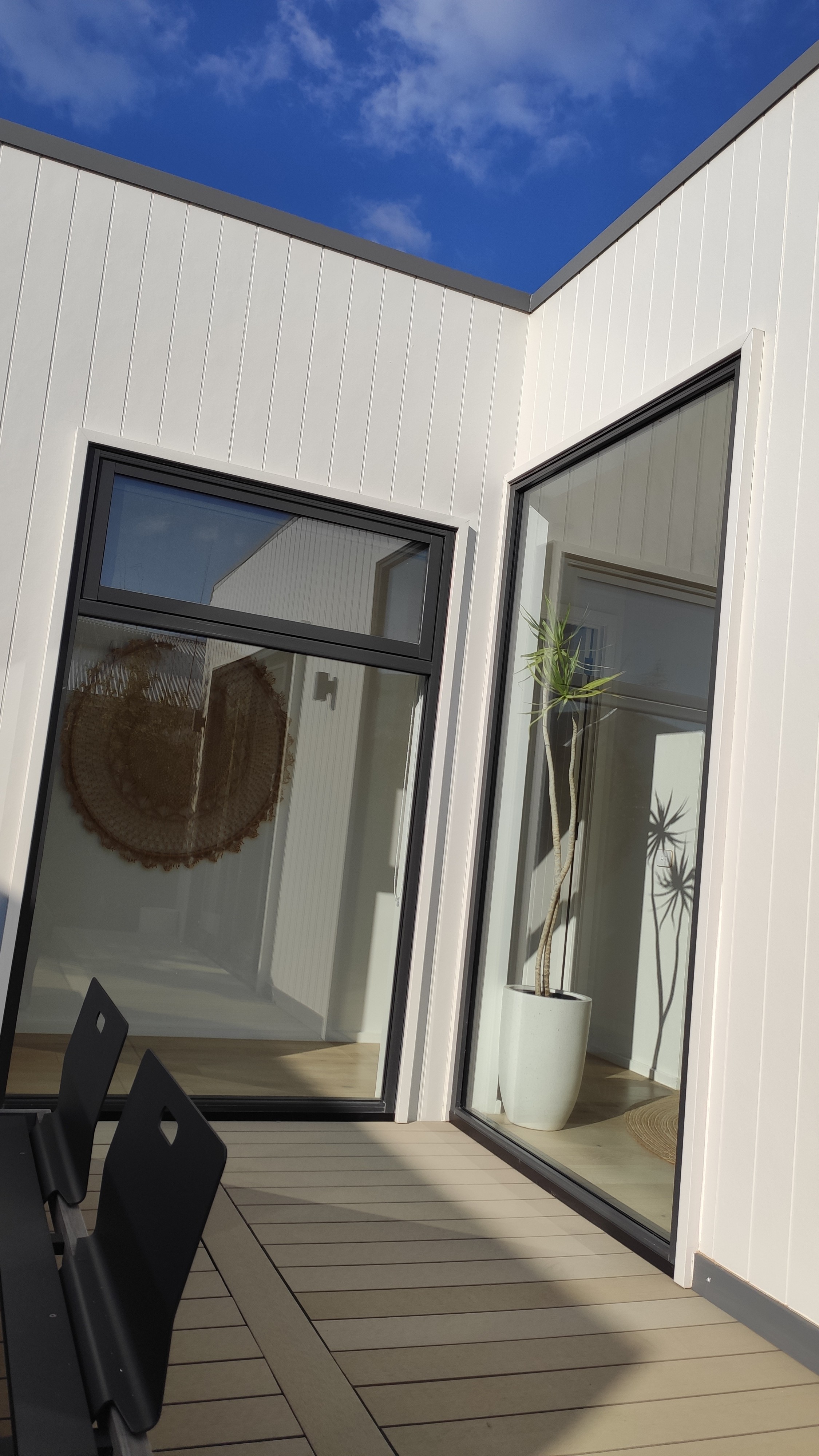 Dazzle Logo with sign vertical