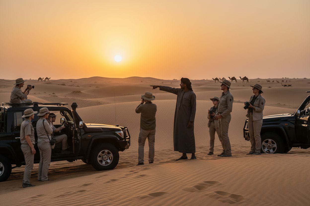 safari en el desierto