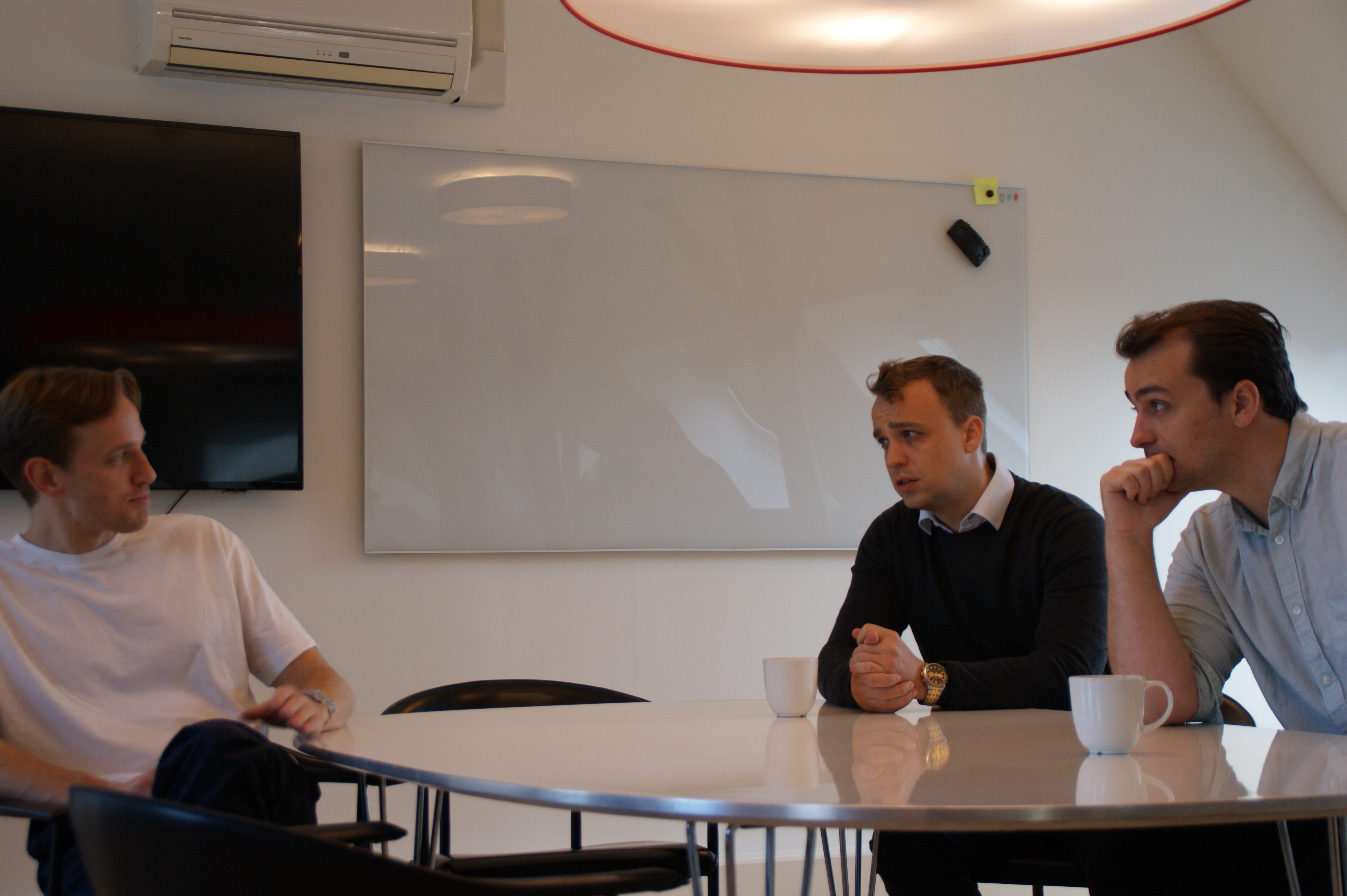 A mockup of Freelio's mobile app