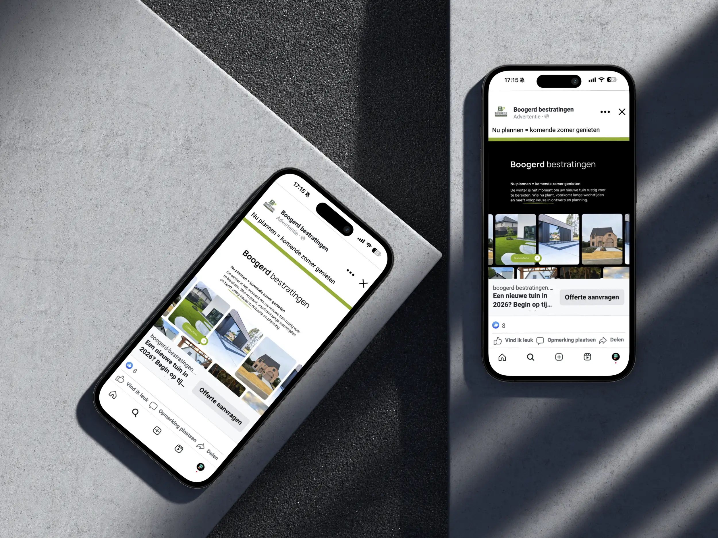 Hoe je met content marketing zichtbaar blijft in Hasselt en Eindhoven. Marketing voor Boogerd Bestratingen.