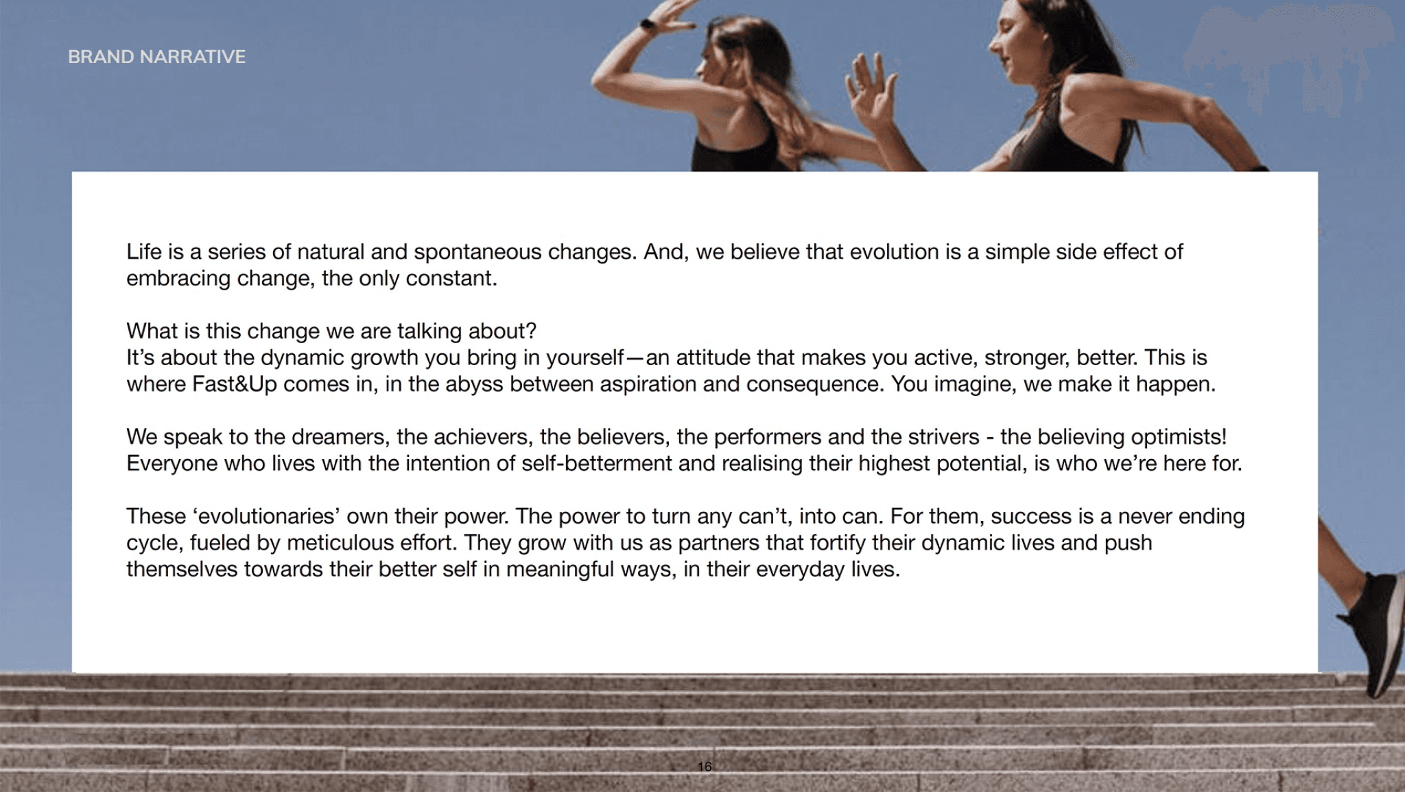 brand reasoning for Fast&Up