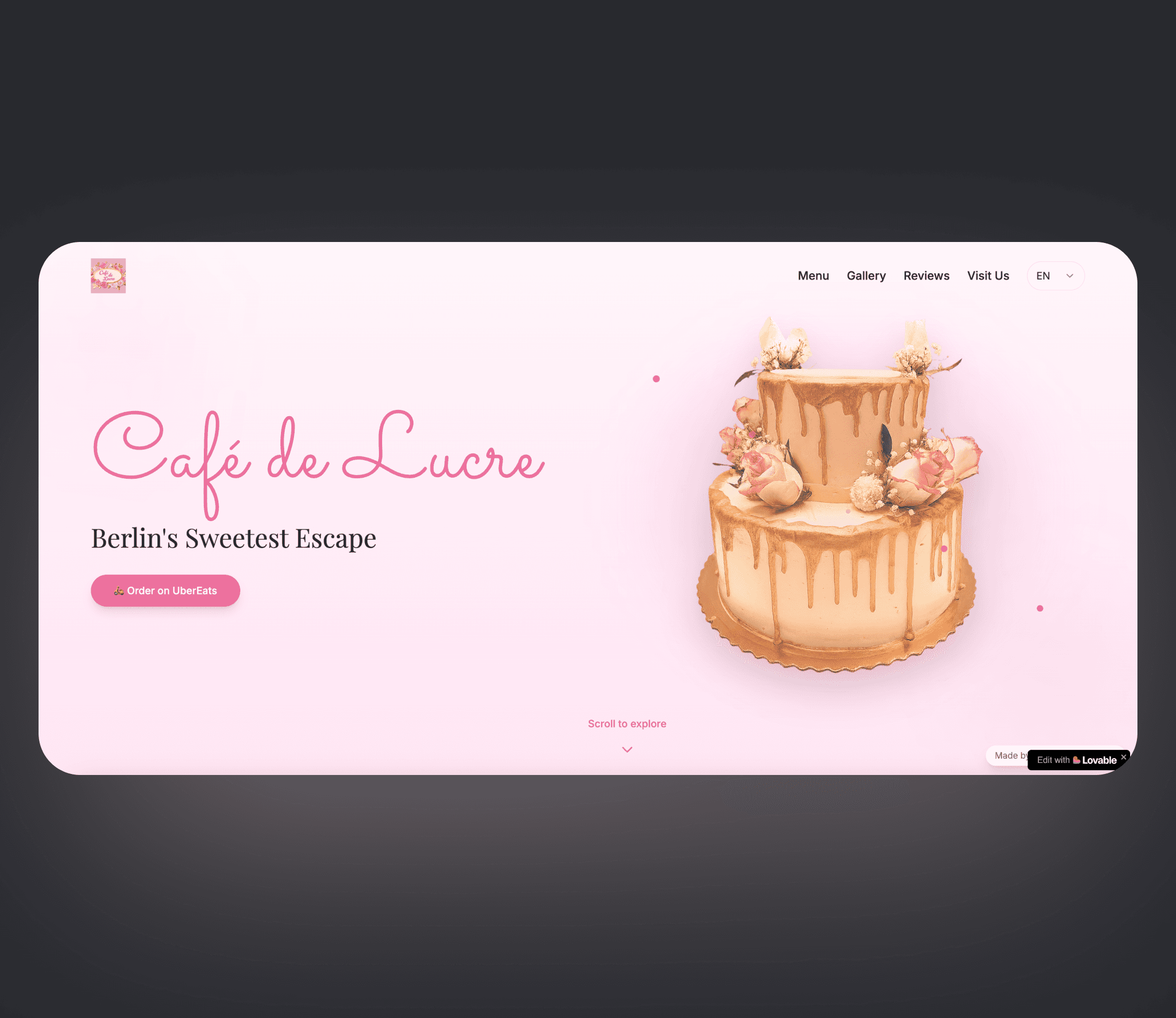 speaker with a half white half green background