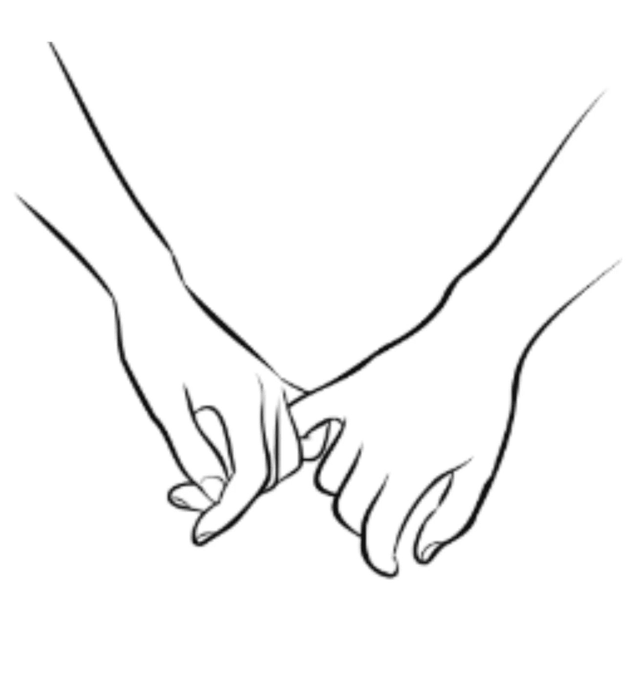 Hands holding