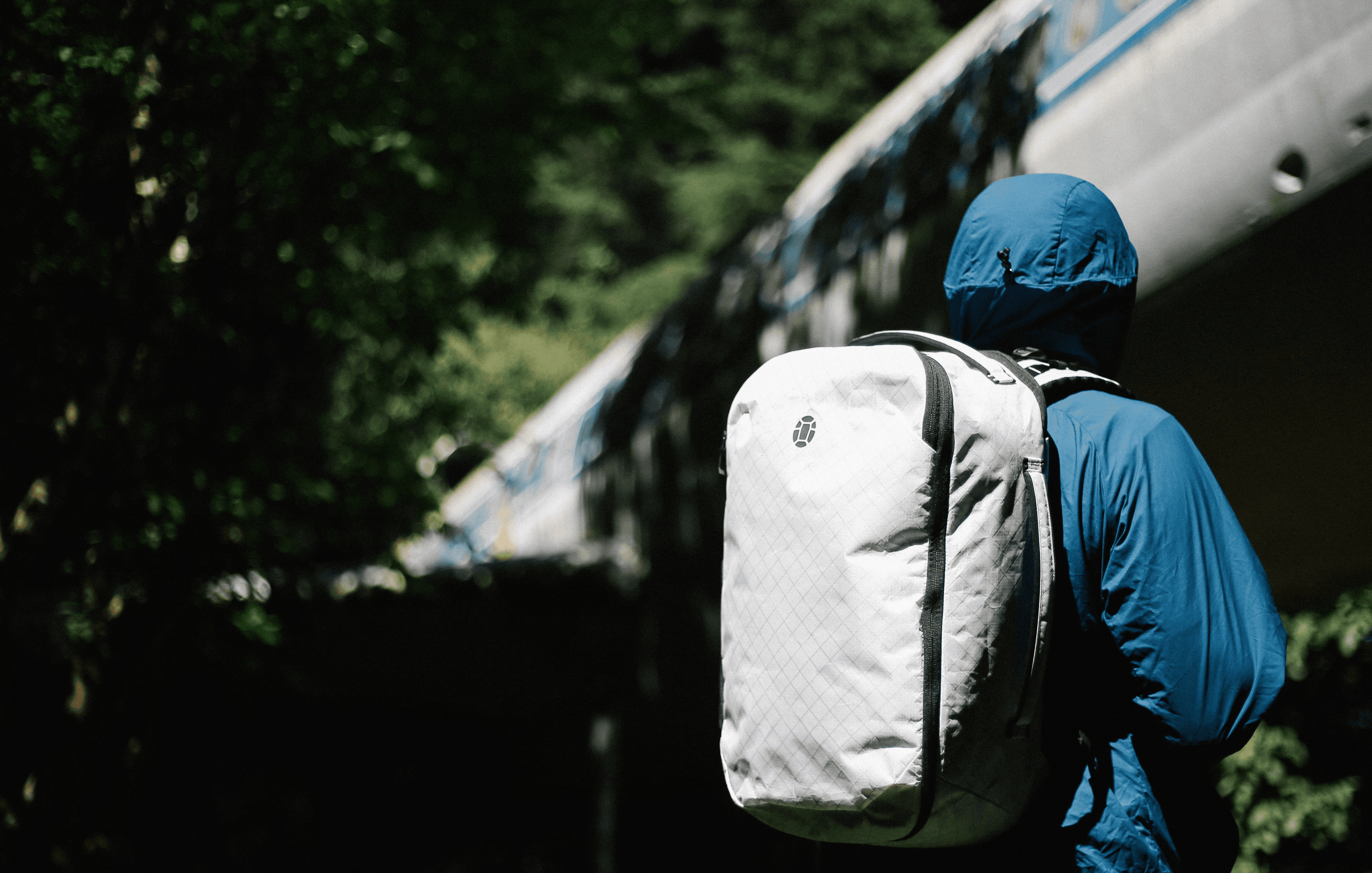 Tortuga Superlite backpack shown outdoors during an early impressions test