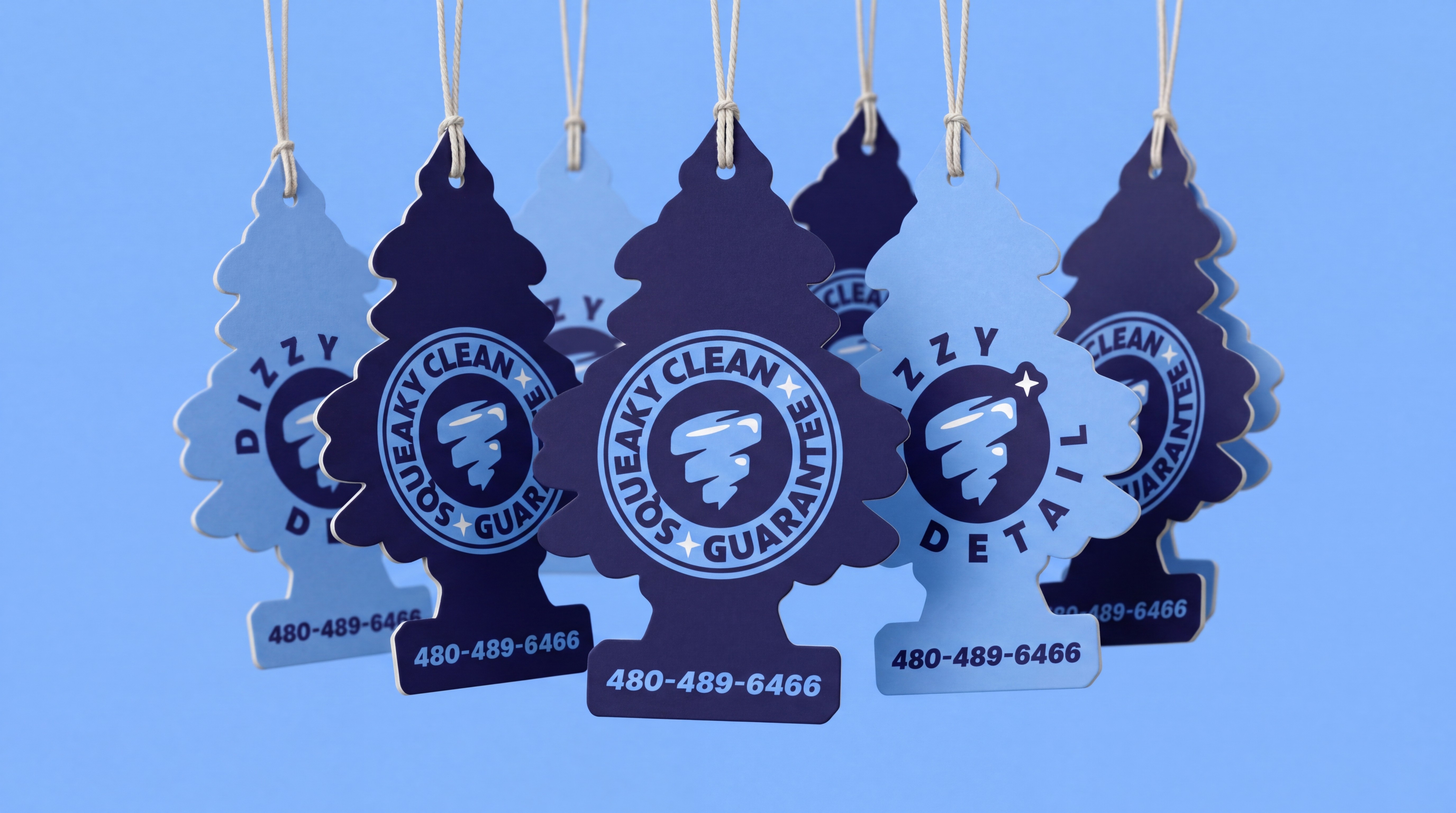 Dizzy detail custom air fresheners