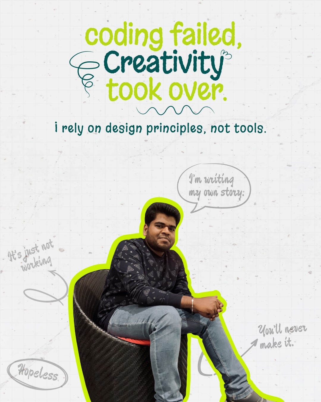 Self Creative Poster