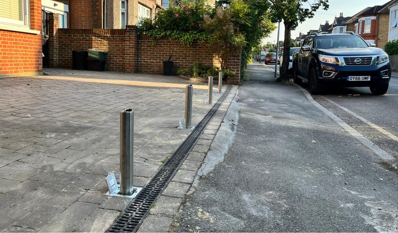 Stainless security bollards