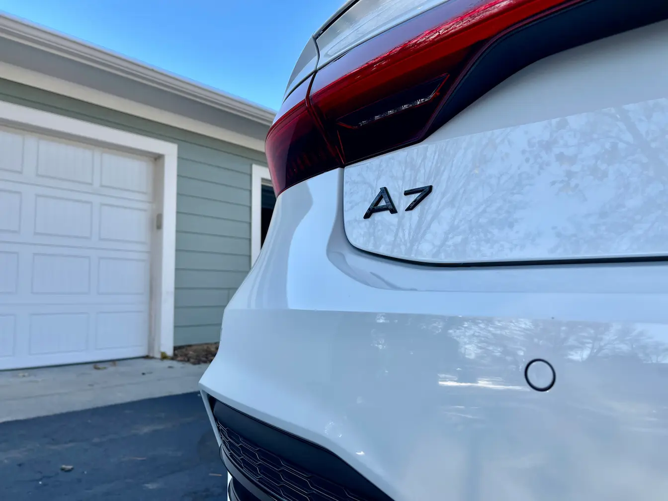 Audi A7 gets exterior detail and ceramic coating in kansas city