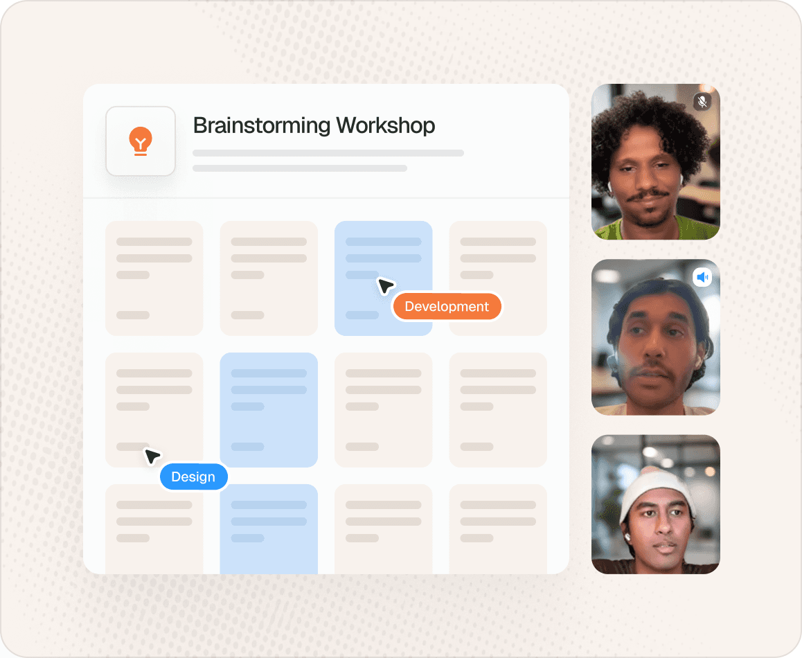 Goodspeed team workshop during discovery and strategy