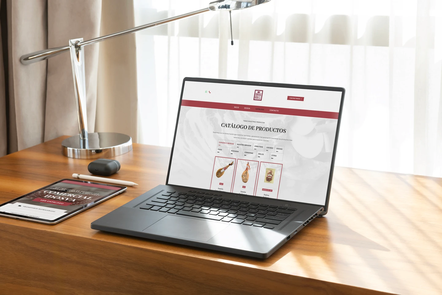 Comercial Idosva Catalogo de Productos Web Design & Development