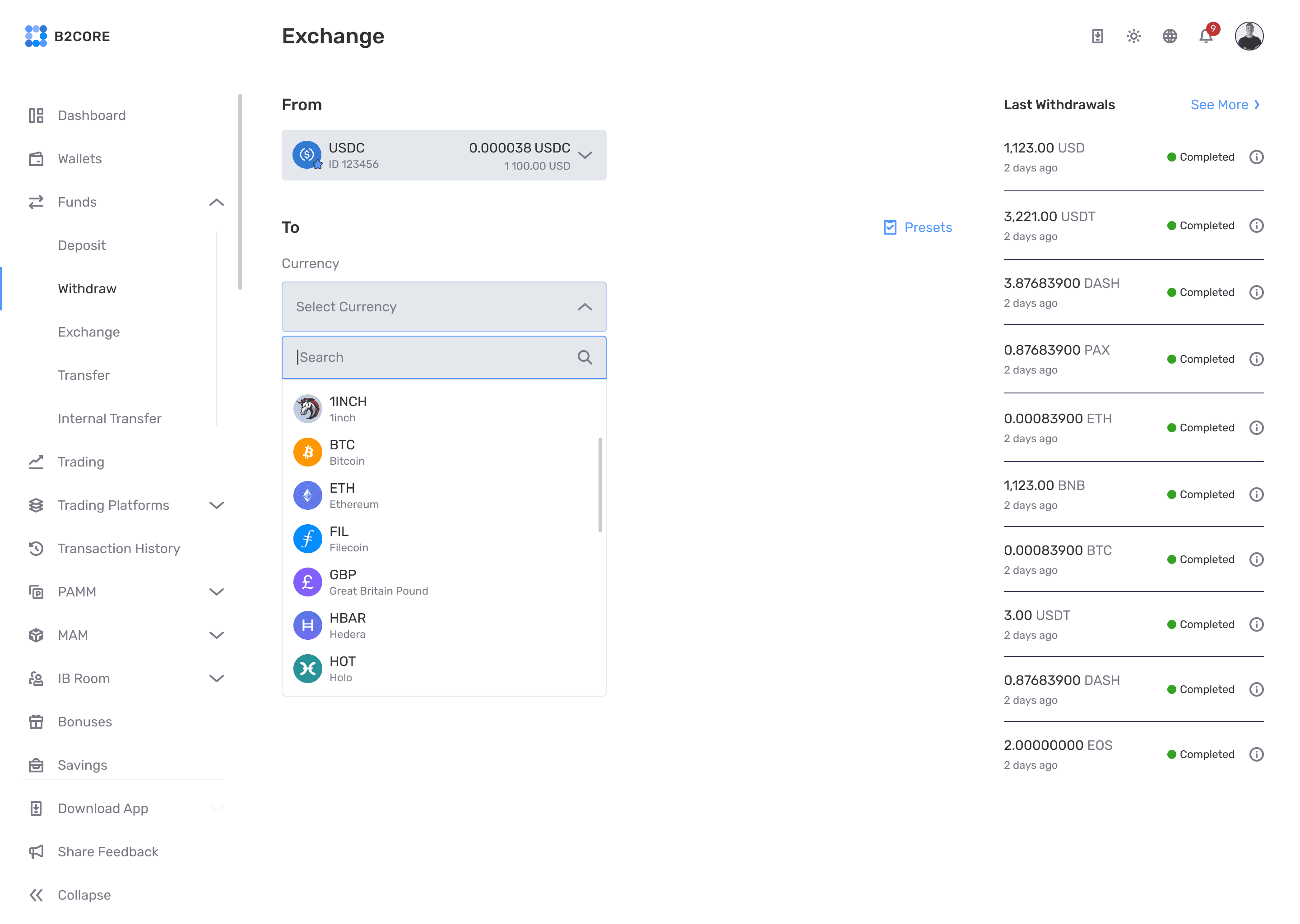 Full Integration with B2BINPAY