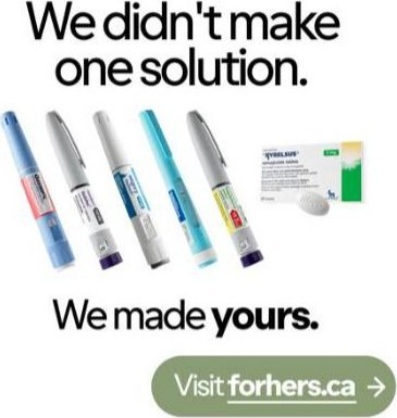Hers static ad: we didn't make one solution, we made yours
