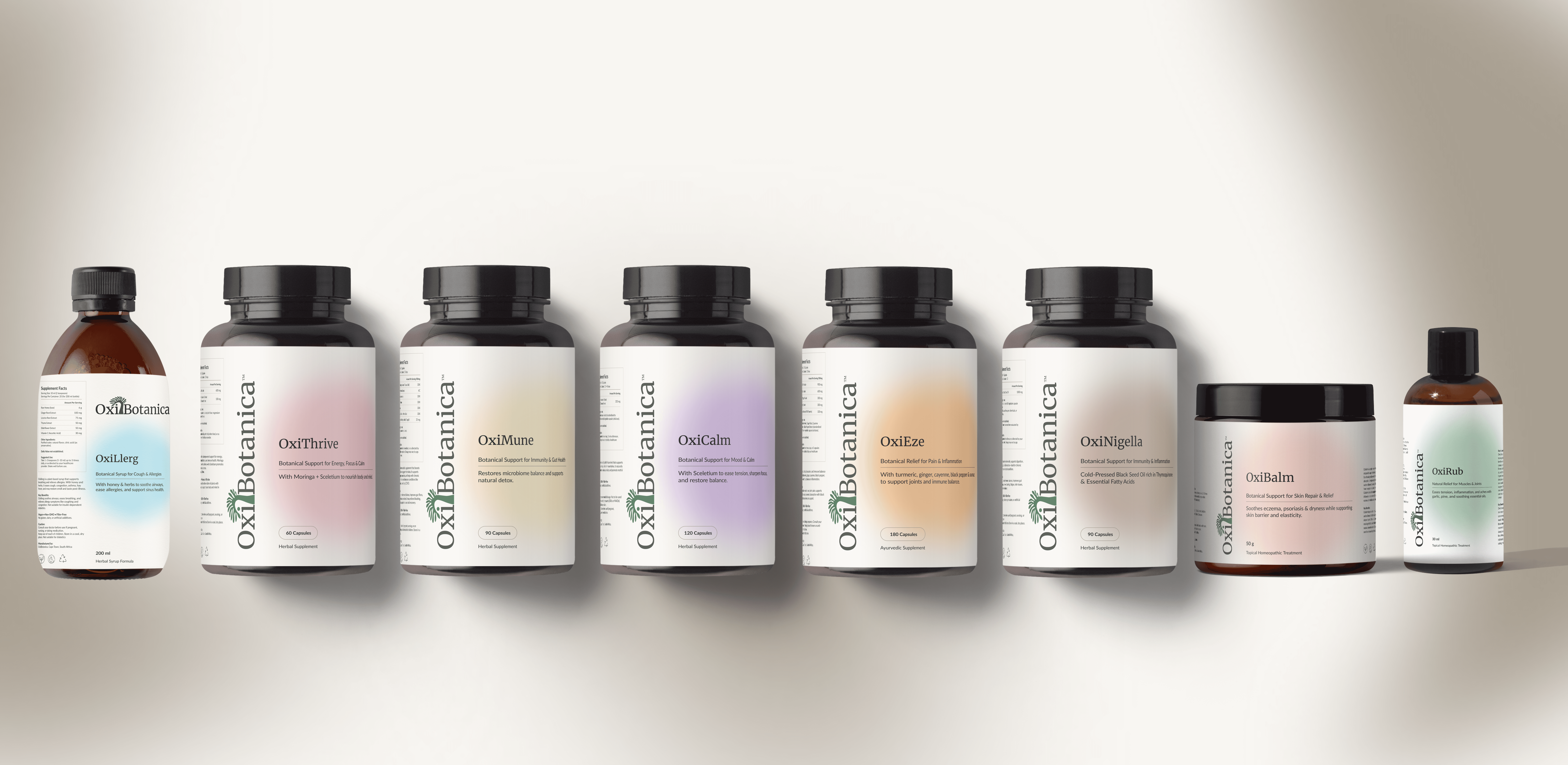 OxiBotanica Product line