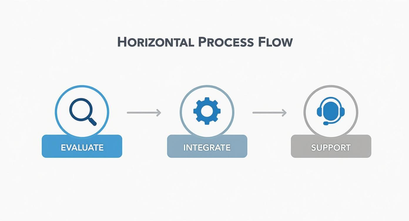 Infographic about golf tournament scoring software