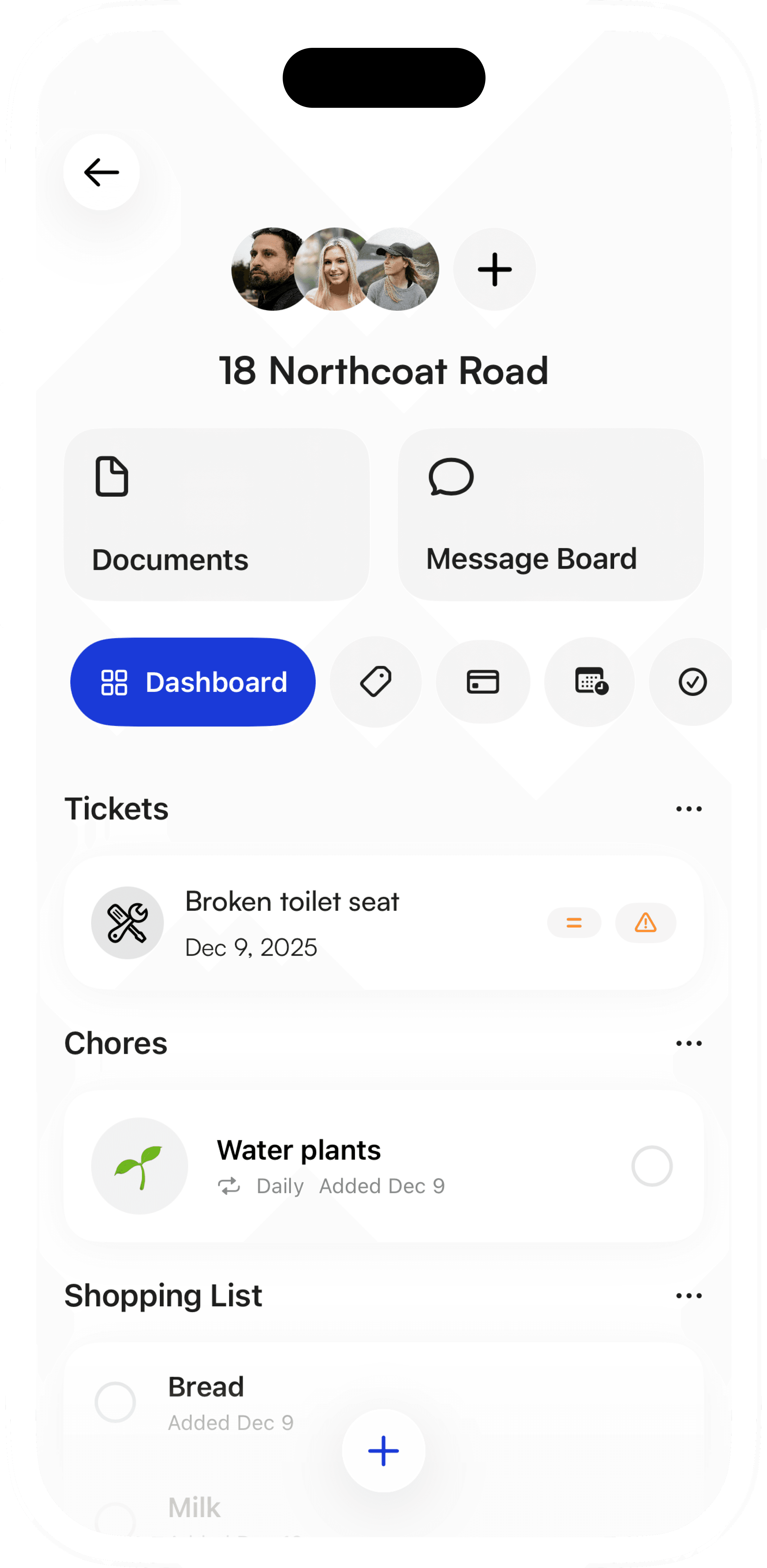 An image of Freelio's budget ui