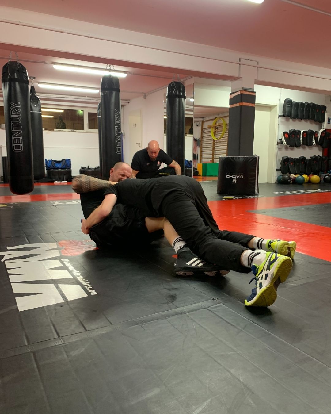 Trainingsfoto zum Selbstverteidigungskurs bei Fuchs Kampfsport in Ludwigshafen