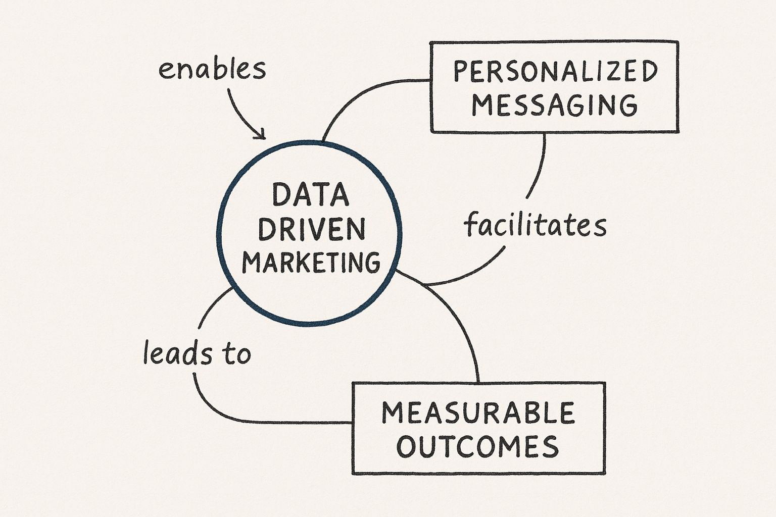 Infographic about what is data driven marketing