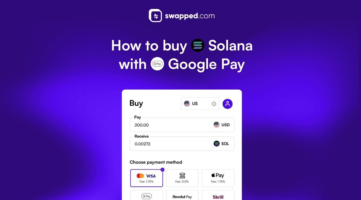 How to buy Solana (SOL) with Google Pay