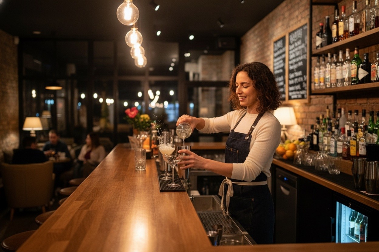 barmaid brasserie