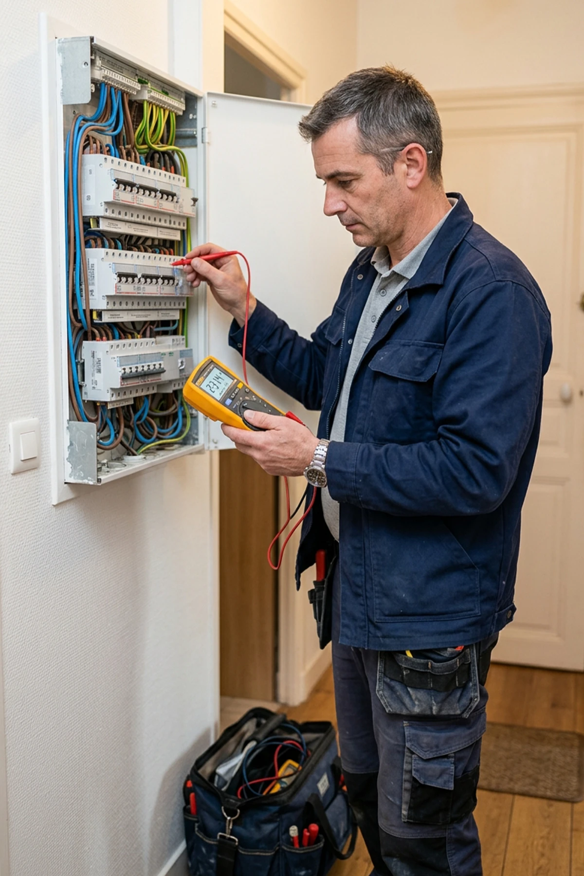 Diagnostics immobilier contrôle tableau électrique