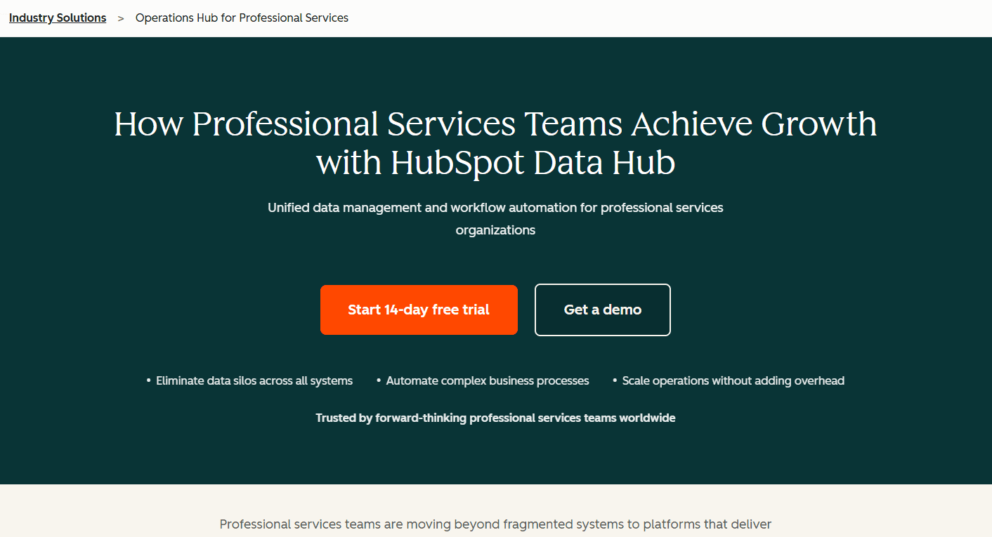 HubSpot Operations Hub