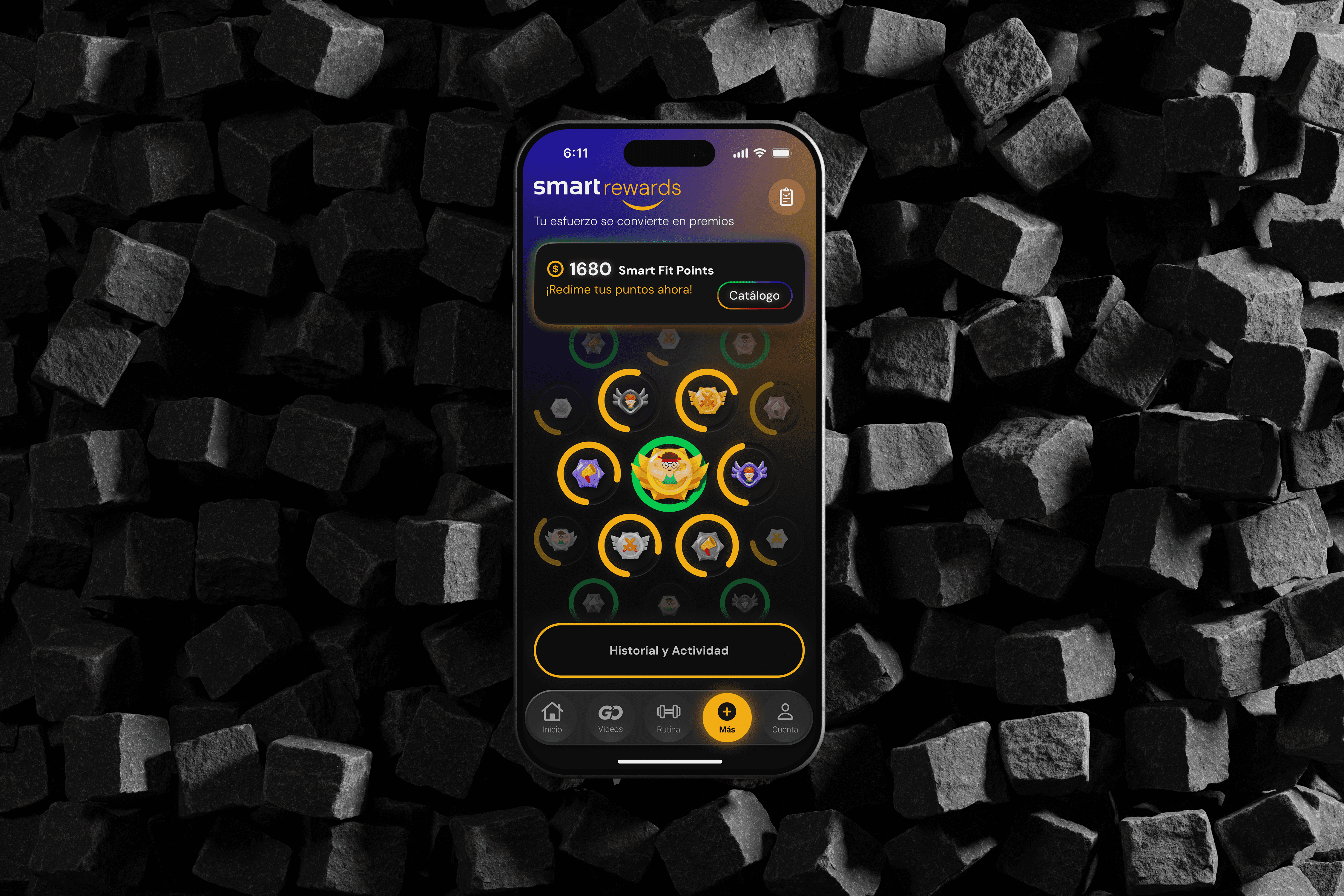 UI minimalistic widgets