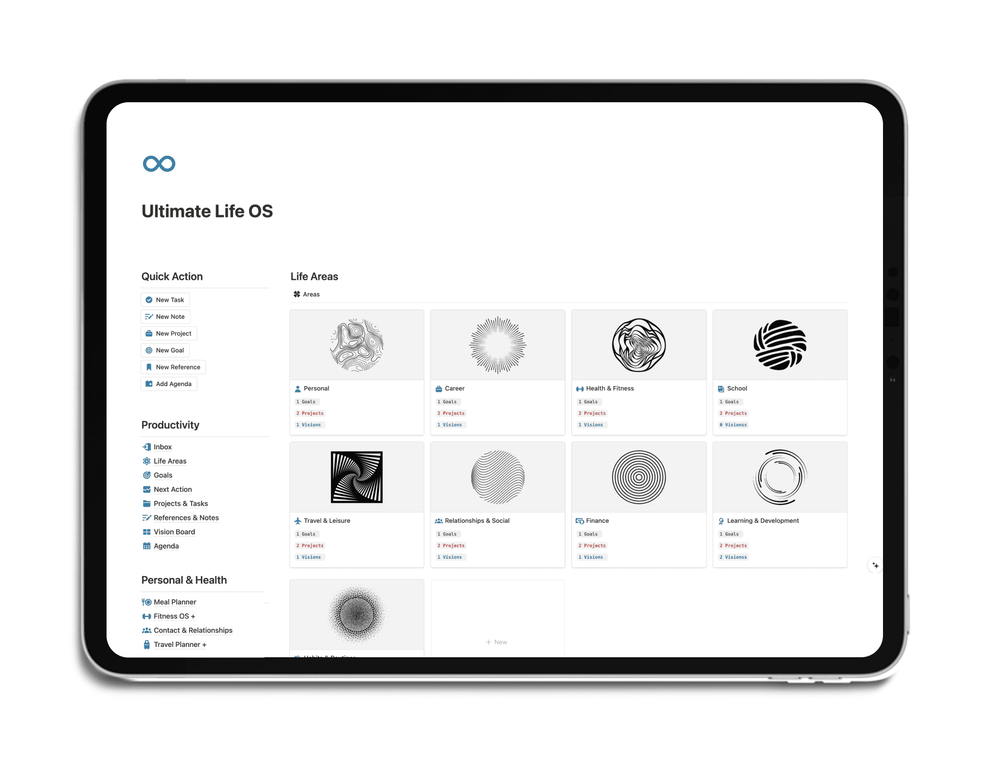 Ultimate Life with the All-in-One Notion Template:Manage your entire life inside of Notion