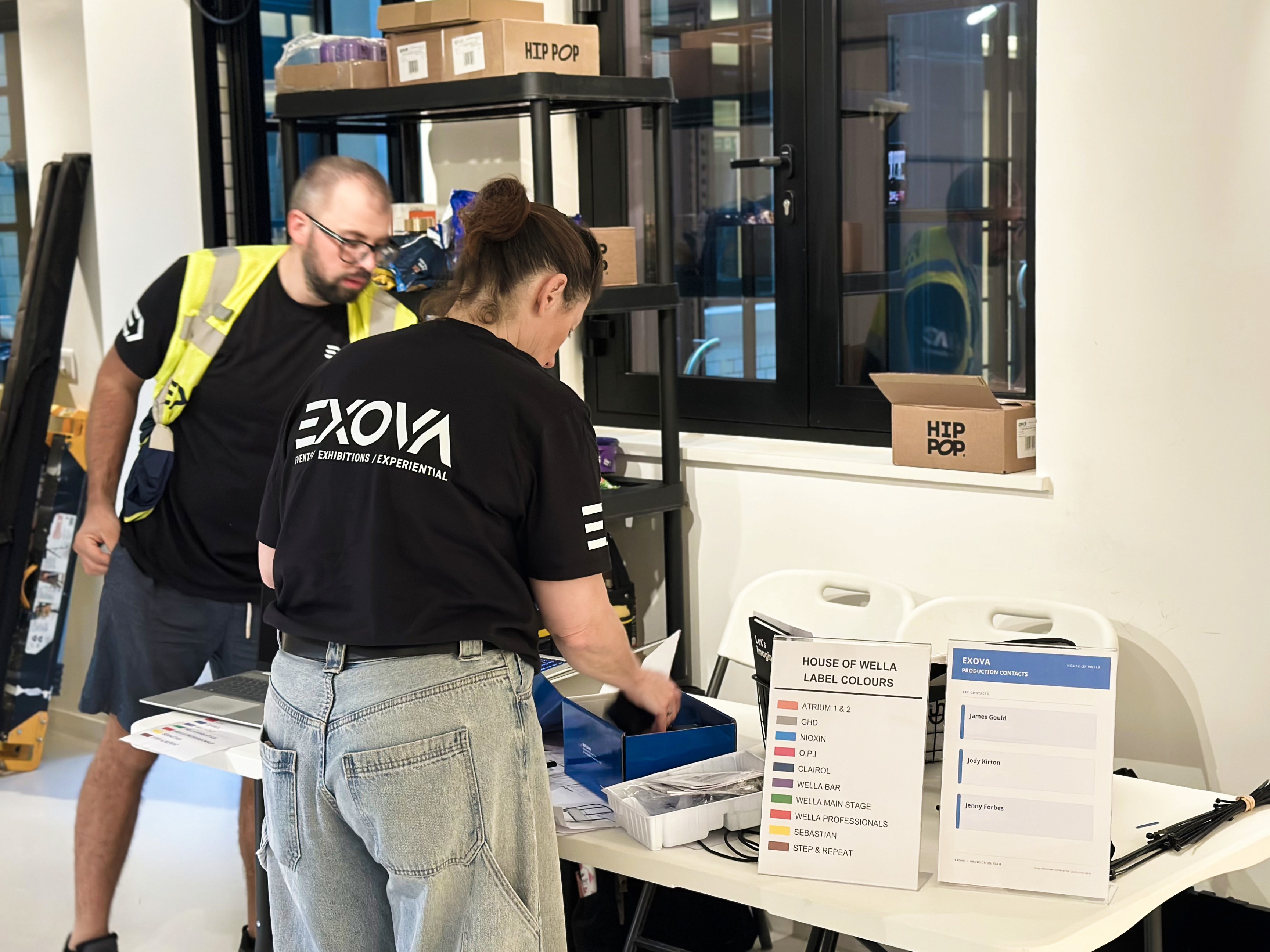 Behind the build of House of Wella London: brand activation pop-up fabrication by EXOVA Events (view 3)