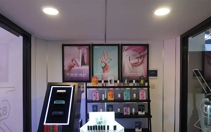 Nixx Pod Store Inside